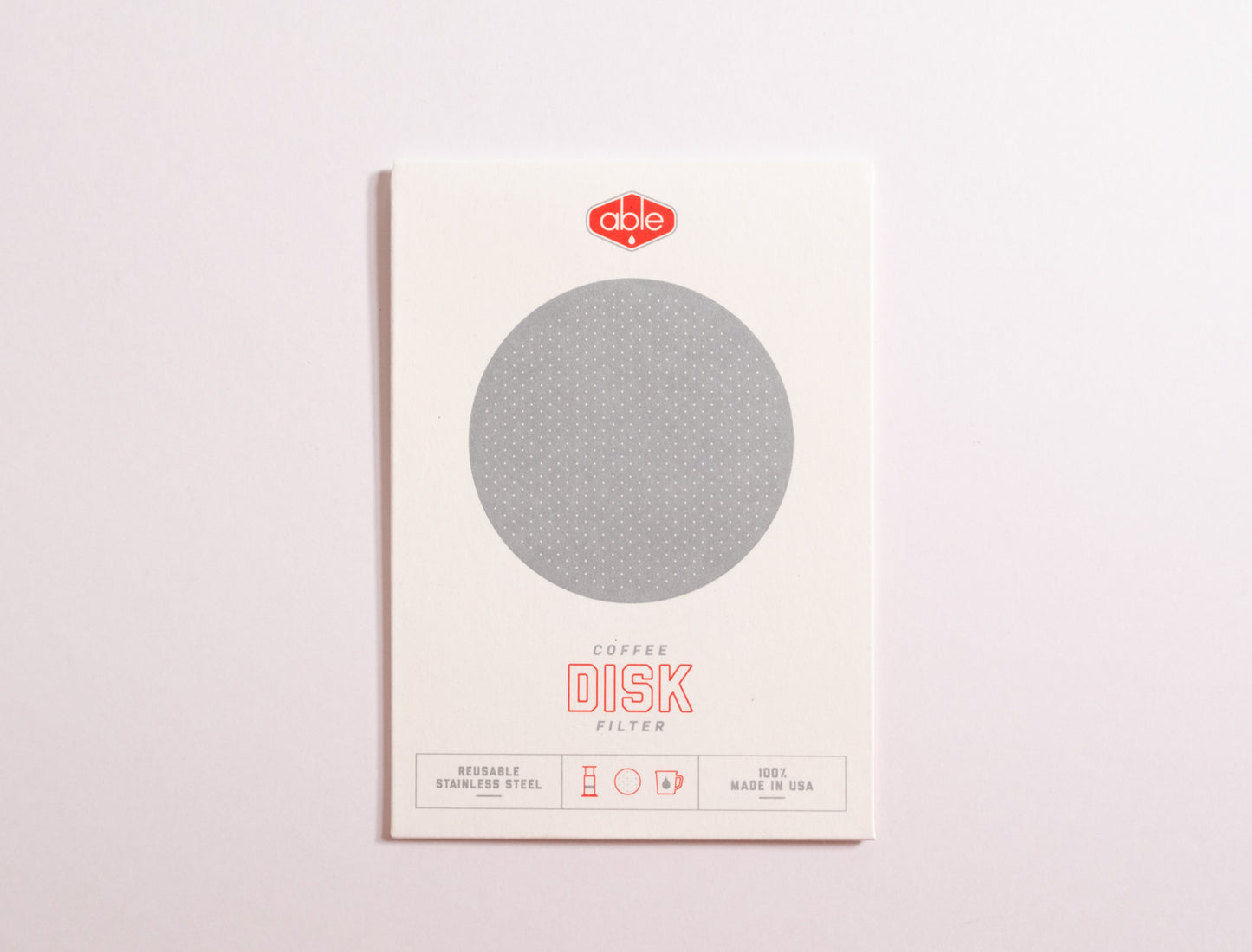 able Aeropress Metal Filter Standard Mesh