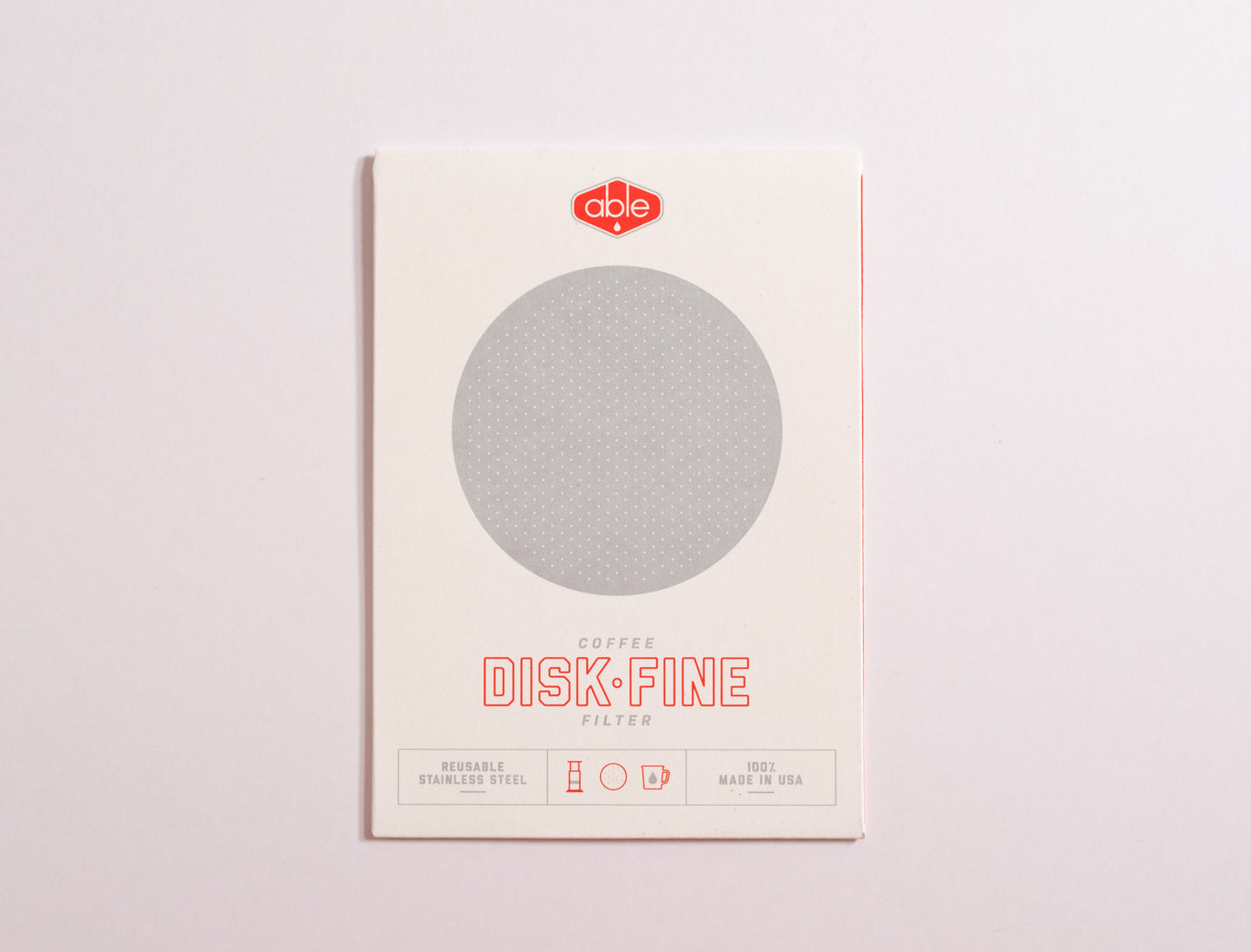 able Aeropress Metal Filter Fine Mesh