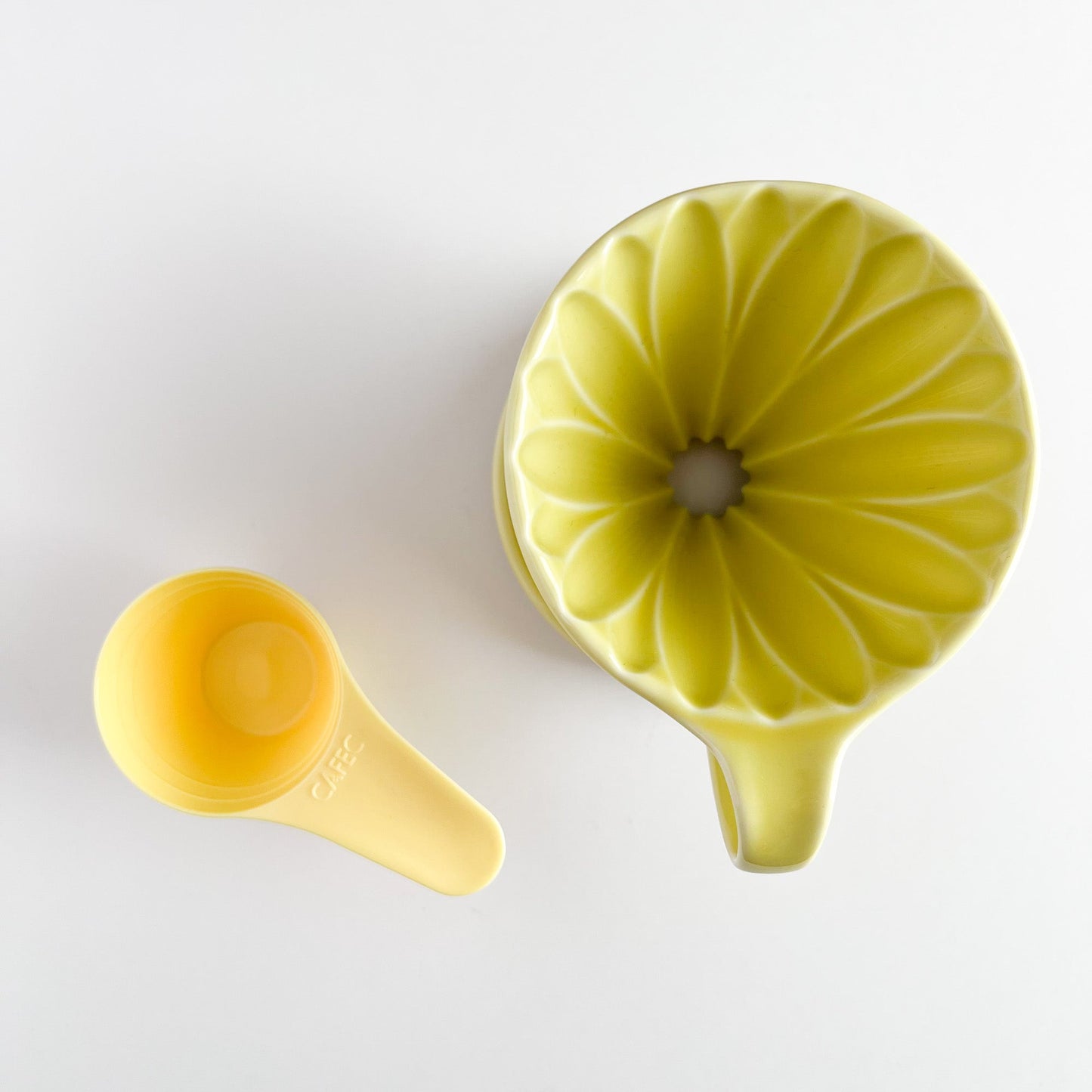 CAFEC Arita ware conical flower dripper for 1 cup color