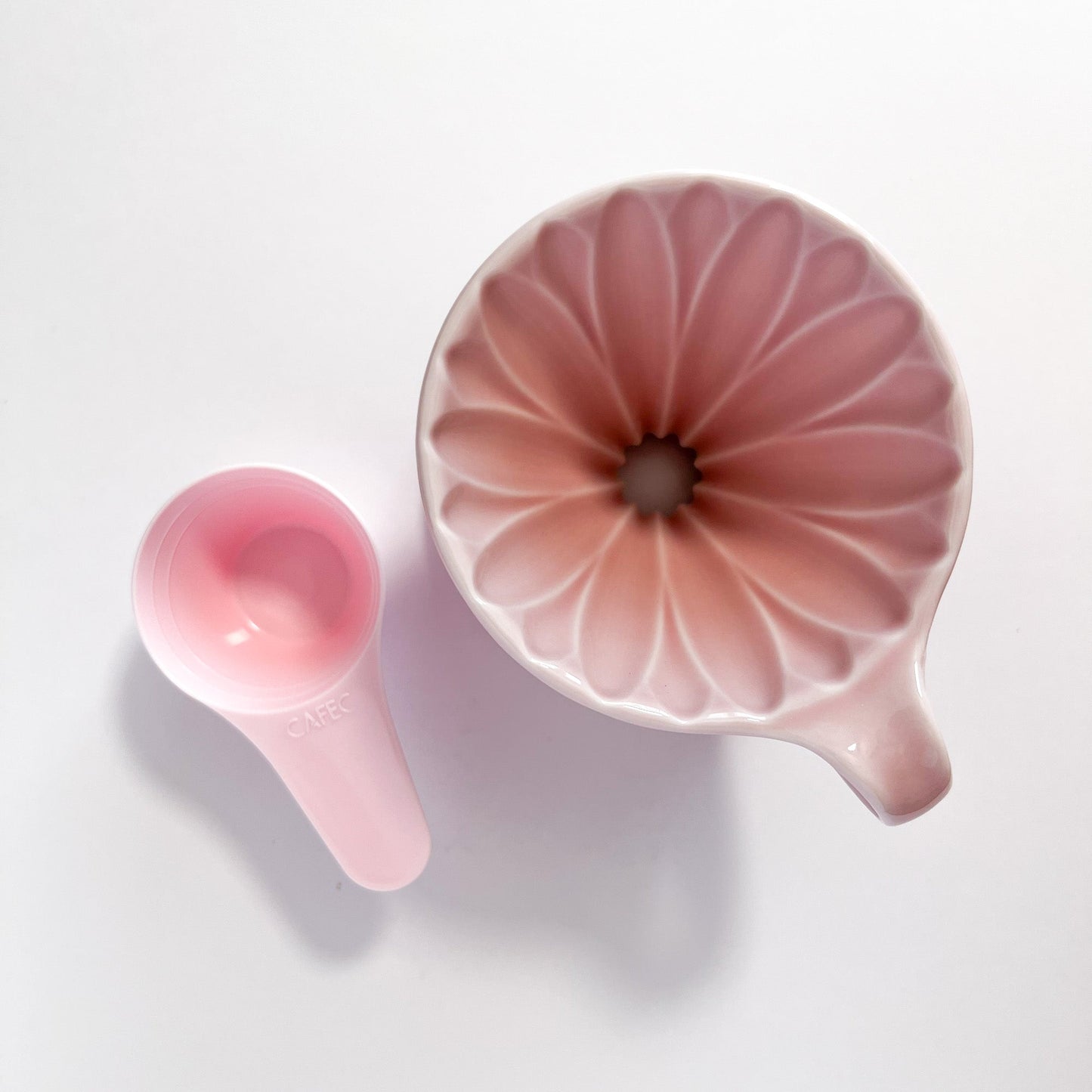 CAFEC Arita ware conical flower dripper for 1 cup color