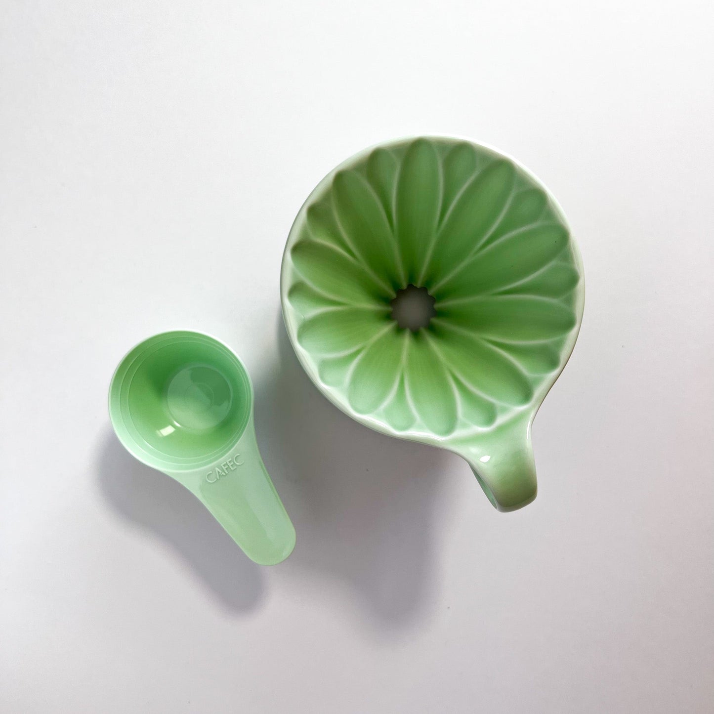 CAFEC Arita ware conical flower dripper for 1 cup color